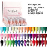 60 Colors Gel Polish Set Color With Bottles For Nail Art -BH00983-Veeddydropshipping